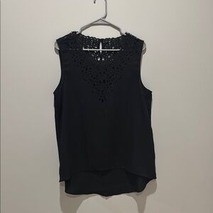 Elegant Black Sleeveless Top